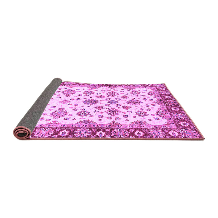 Sideview of Oriental Purple Traditional Rug, abs3536pur