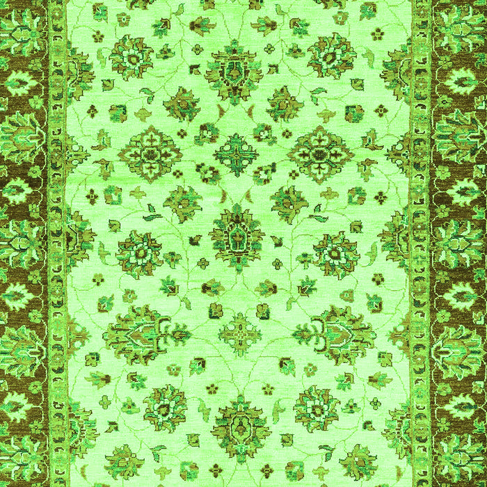 Oriental Green Traditional Rug, abs3536grn