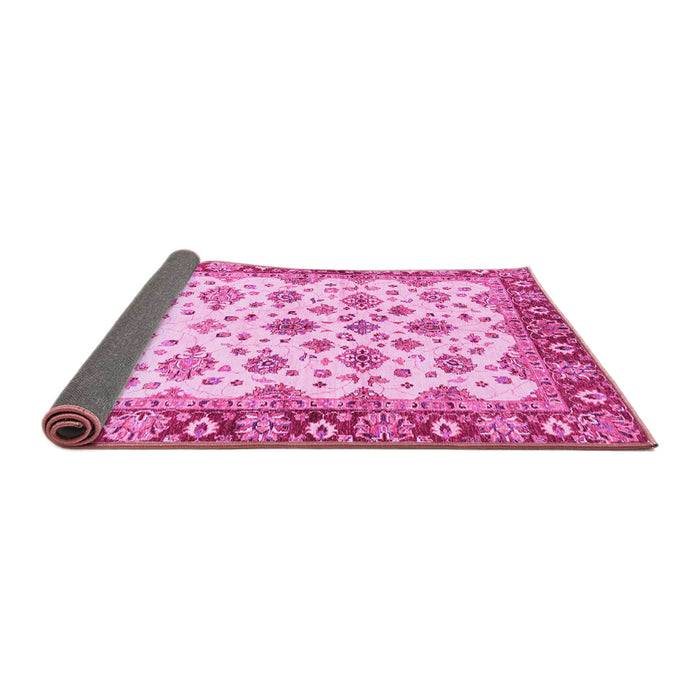 Sideview of Oriental Pink Traditional Rug, abs3536pnk