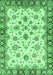 Oriental Emerald Green Traditional Rug, abs3536emgrn