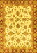 Oriental Yellow Traditional Rug, abs3536yw