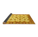 Sideview of Oriental Yellow Traditional Rug, abs3536yw