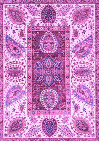 Abstract Purple Modern Rug, abs3537pur