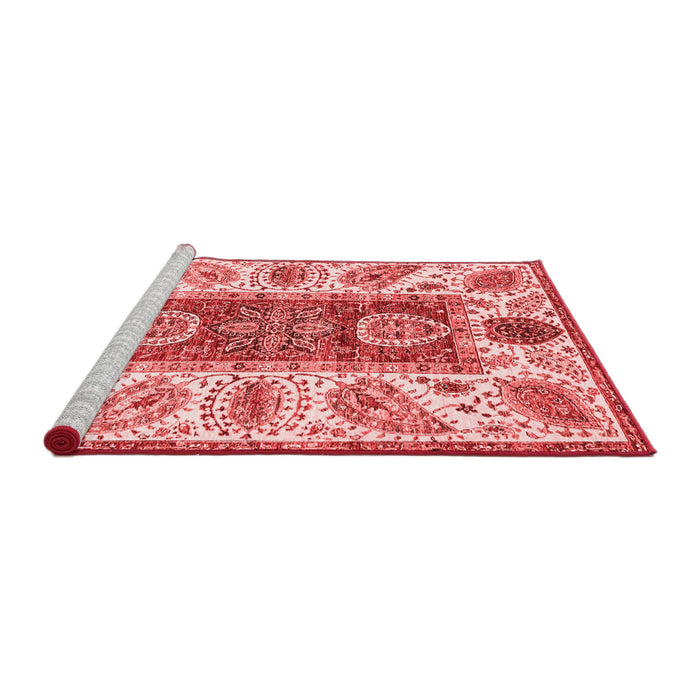 Modern Red Washable Rugs