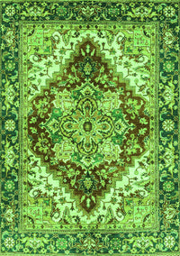 Persian Green Traditional Rug, abs3538grn