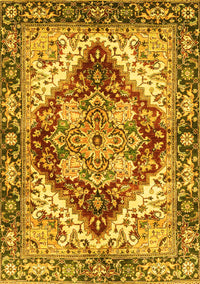 Persian Yellow Traditional Rug, abs3538yw