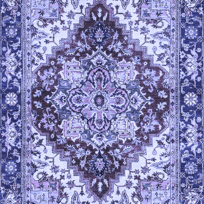 Machine Washable Persian Blue Traditional Rug, wshabs3538blu