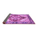 Sideview of Persian Purple Traditional Rug, abs3538pur