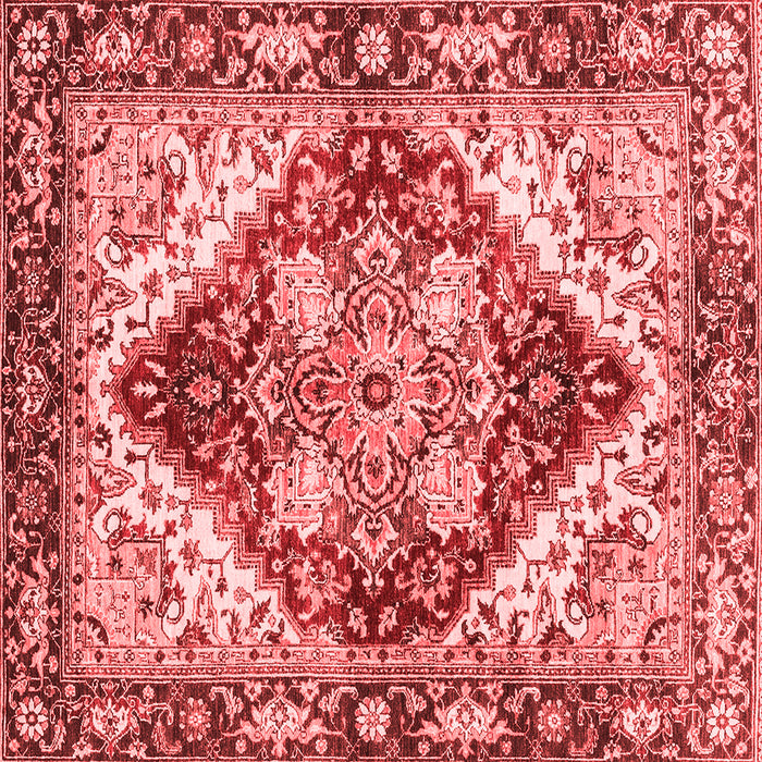 Machine Washable Persian Red Traditional Rug, wshabs3538red
