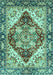 Persian Turquoise Traditional Rug, abs3538turq