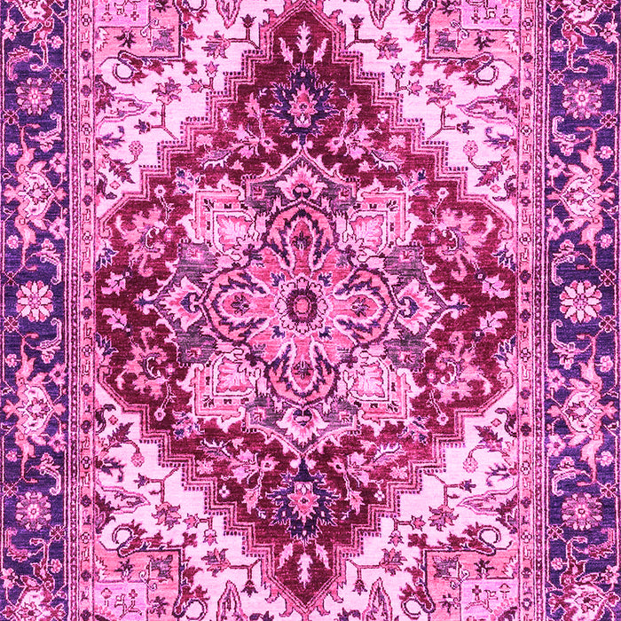 Machine Washable Persian Pink Traditional Rug, wshabs3538pnk