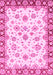 Abstract Pink Modern Rug, abs3539pnk