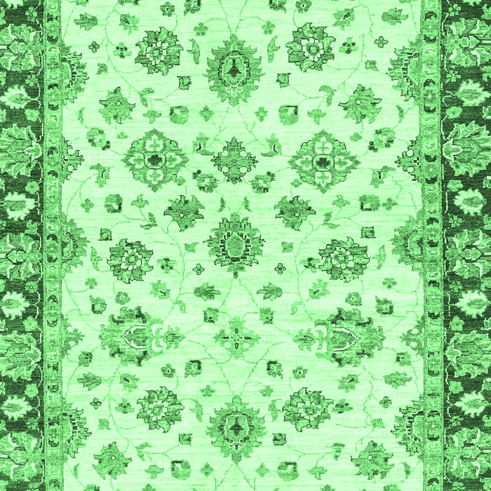 Machine Washable Abstract Emerald Green Modern Area Rugs, wshabs3539emgrn