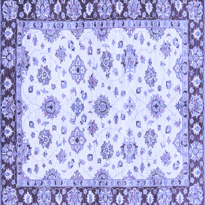 Square Machine Washable Abstract Blue Modern Rug, wshabs3539blu