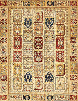 Abstract Red Modern Rug, abs353
