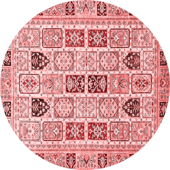 Abstract Red Modern Rug, abs353red