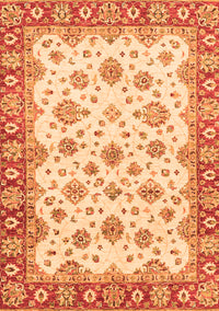 Abstract Orange Modern Rug, abs3540org