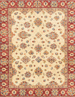 Abstract Chocolate Brown Modern Rug, abs3540