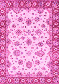 Abstract Pink Modern Rug, abs3540pnk