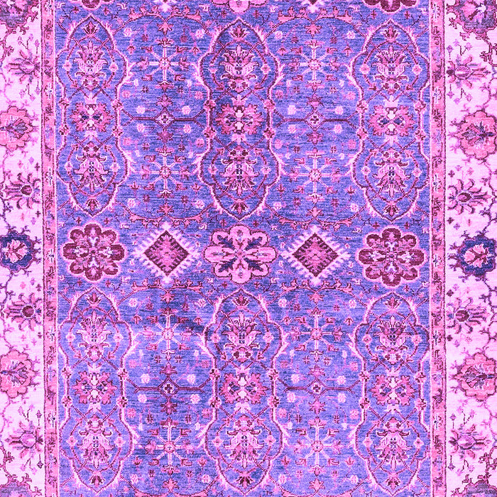 Machine Washable Oriental Purple Traditional Area Rugs, wshabs3541pur