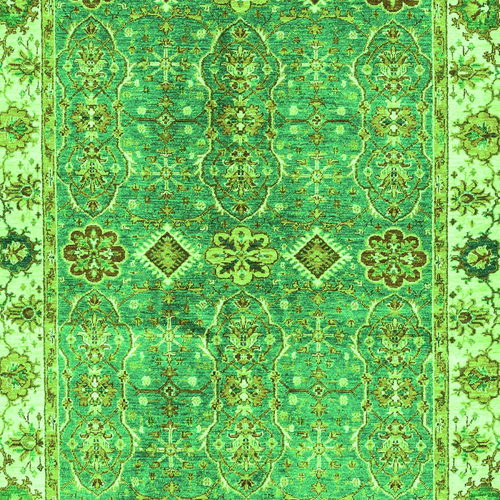 Oriental Green Traditional Rug, abs3541grn
