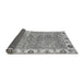 Sideview of Oriental Gray Traditional Rug, abs3541gry