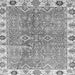 Square Oriental Gray Traditional Rug, abs3541gry