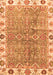 Oriental Orange Traditional Rug, abs3541org