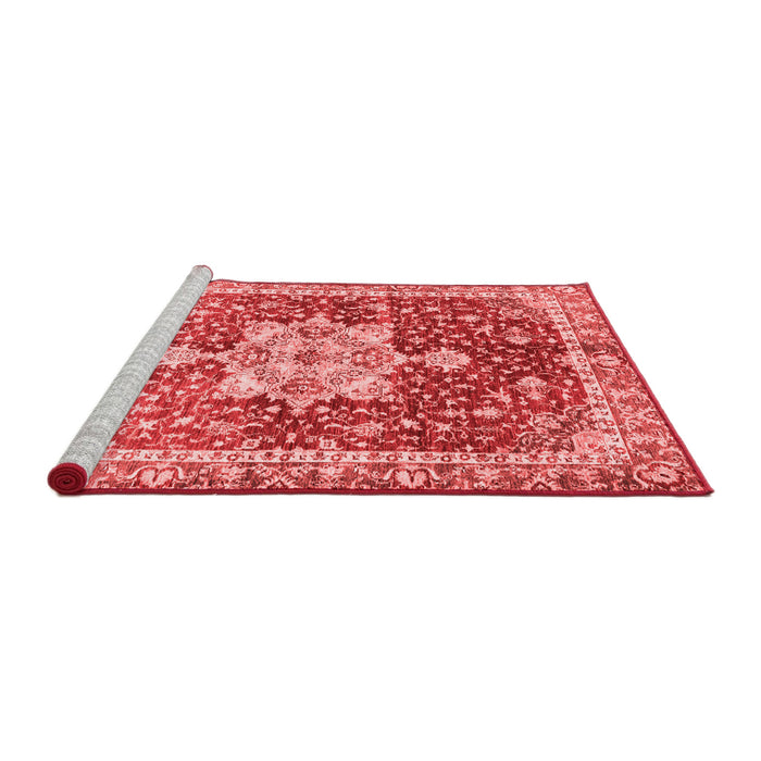 Modern Red Washable Rugs