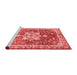 Modern Red Washable Rugs