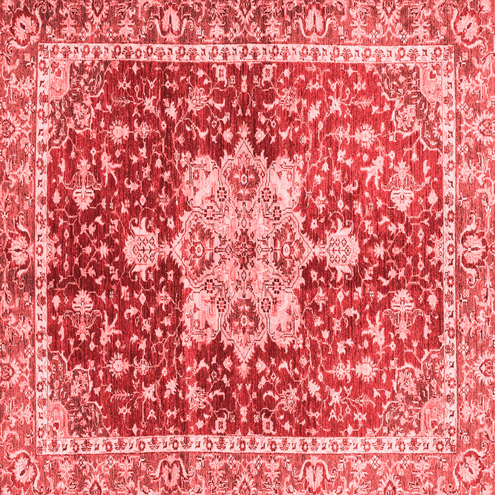 Machine Washable Abstract Red Modern Rug, wshabs3542red