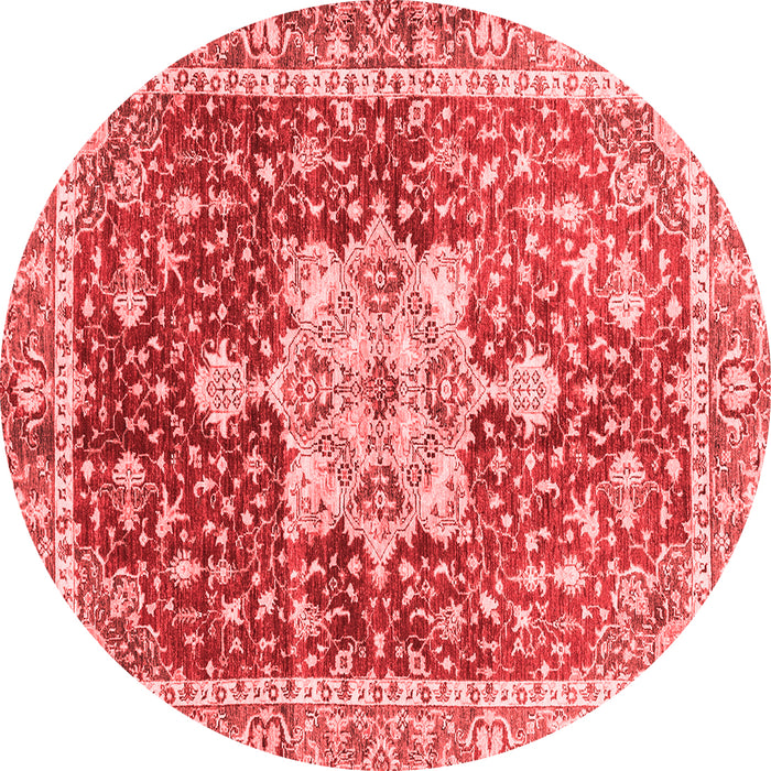 Machine Washable Abstract Red Modern Rug, wshabs3542red
