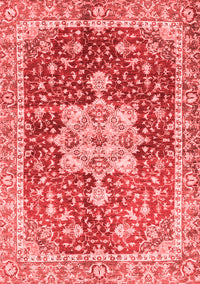 Abstract Red Modern Rug, abs3542red