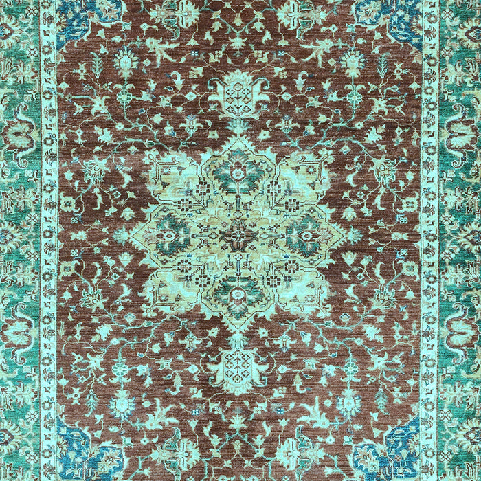 Machine Washable Abstract Light Blue Modern Rug, wshabs3542lblu