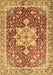 Machine Washable Abstract Brown Modern Rug, wshabs3542brn