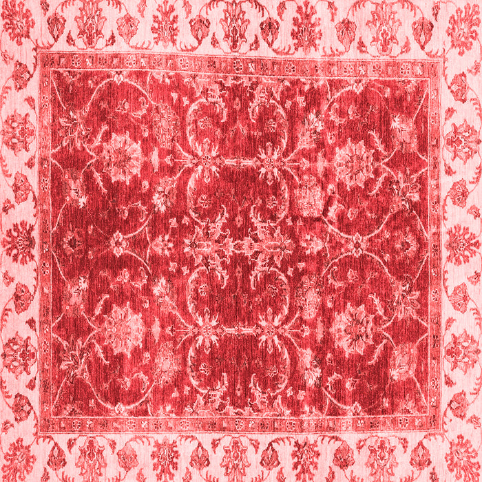 Abstract Red Modern Rug, abs3543red