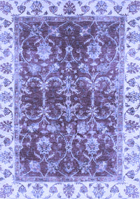 Abstract Blue Modern Rug, abs3543blu