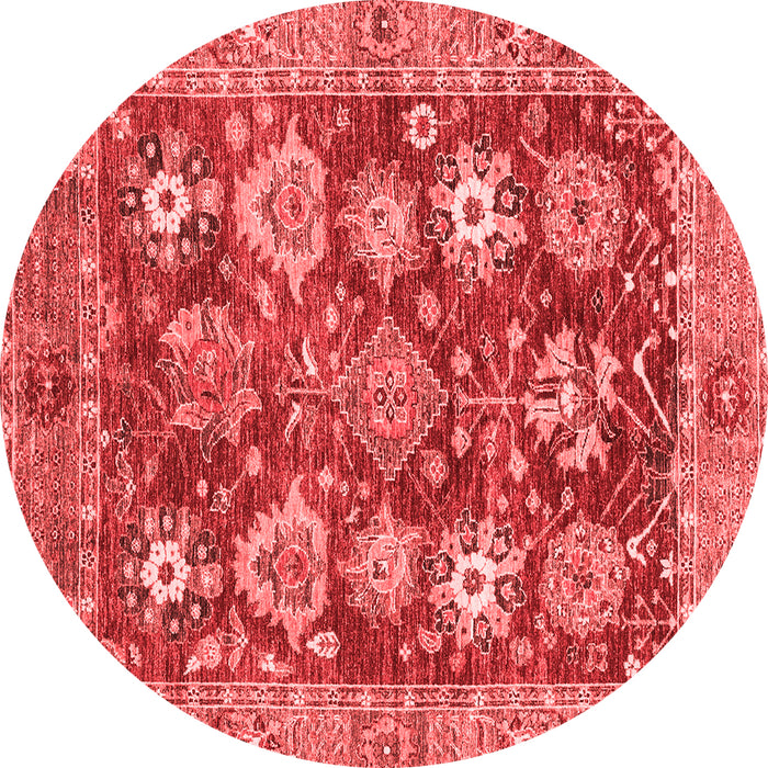 Machine Washable Abstract Red Modern Rug, wshabs3544red