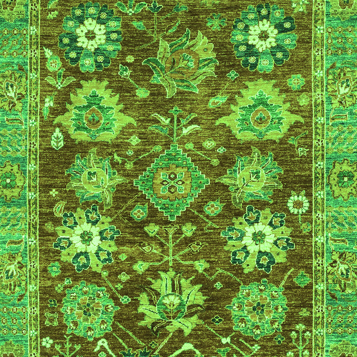 Abstract Green Modern Rug, abs3544grn