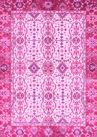 Abstract Pink Modern Rug, abs3545pnk