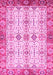 Abstract Pink Modern Rug, abs3545pnk