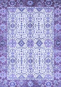 Abstract Blue Modern Rug, abs3545blu