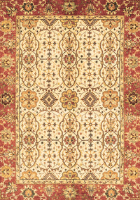 Abstract Brown Modern Rug, abs3545brn