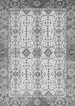 Abstract Gray Modern Rug, abs3545gry
