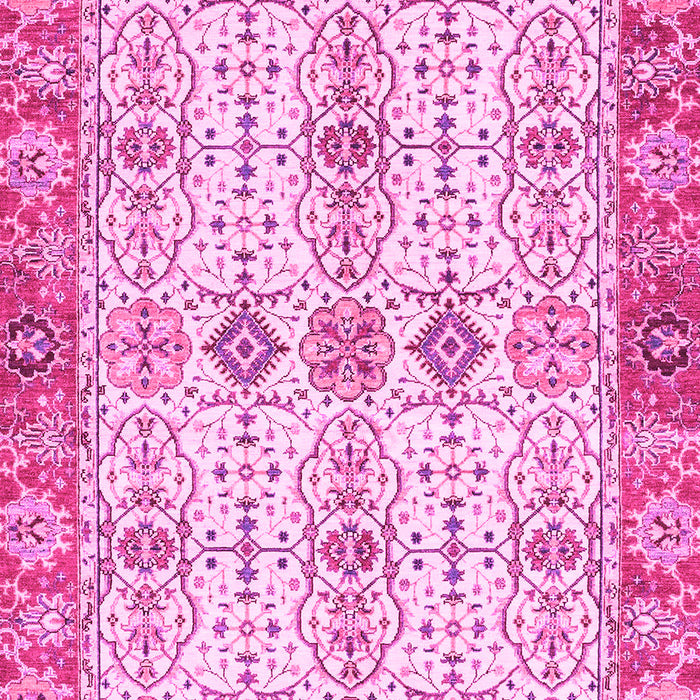 Machine Washable Abstract Pink Modern Rug, wshabs3545pnk