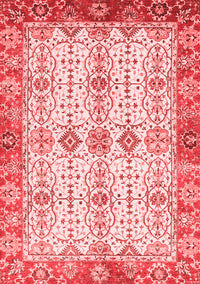 Abstract Red Modern Rug, abs3545red