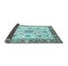 Sideview of Abstract Light Blue Modern Rug, abs3546lblu