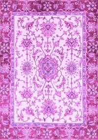 Abstract Purple Modern Rug, abs3546pur