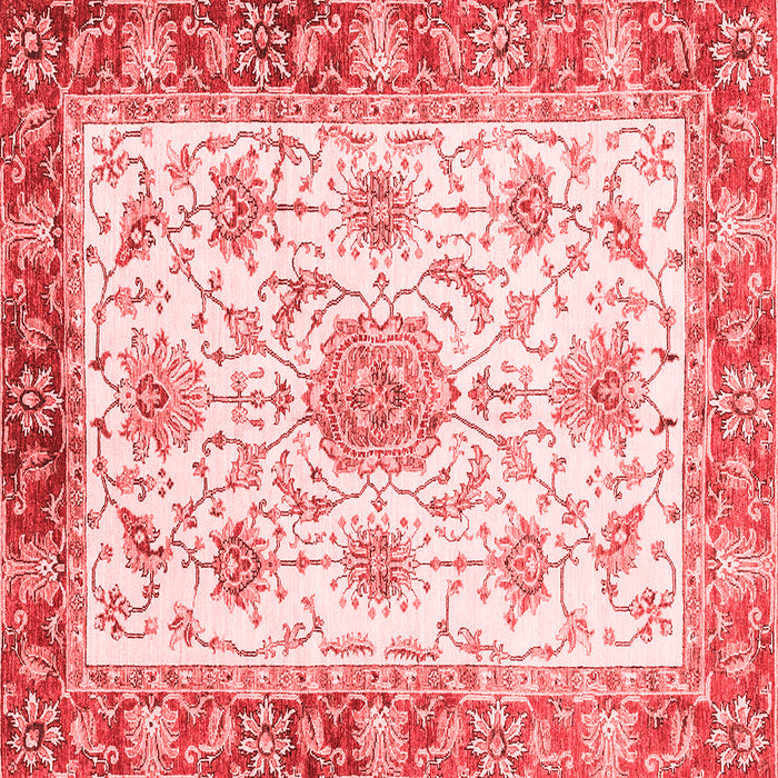 Abstract Red Modern Rug, abs3546red