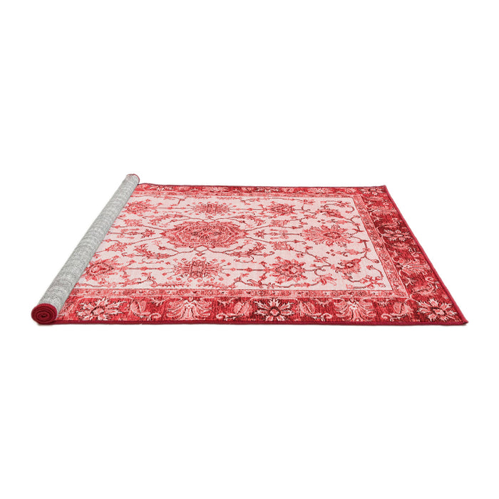 Modern Red Washable Rugs